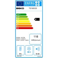 Однокамерный холодильник BEKO TS 190320