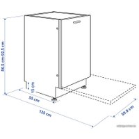 Встраиваемая посудомоечная машина Ikea Проффсиг 804.754.24