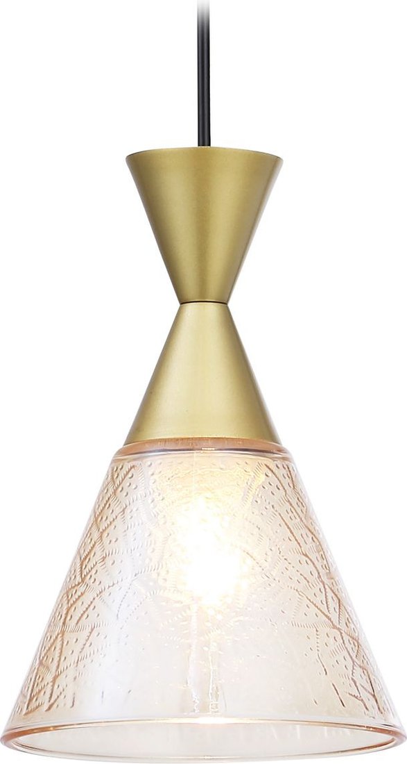 

Подвесная люстра Ambrella light Traditional TR3173 BK/GD
