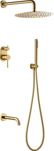 Душевой гарнитур  Boheme Uno 464-2-MG (матовое золото)