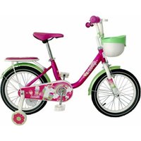 Детский велосипед Tech Team Melody 16 2024 NN012354 (красный/зеленый)