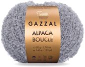 Alpaca Boucle 128 50 г 140 м (серый)