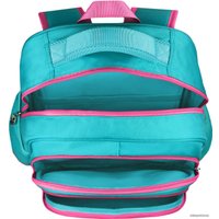 Школьный рюкзак Феникс+ Зайка капкейк 58422 (голубой/розовый)