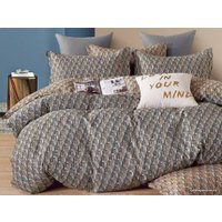 Евро комплект постельного белья Cleo Сатин Евро SK-31/0071