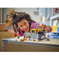 Конструктор LEGO City 60466 Желтый бульдозер