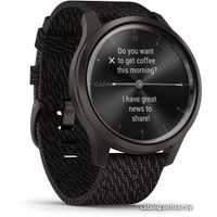 Гибридные умные часы Garmin Vivomove Style (черный)