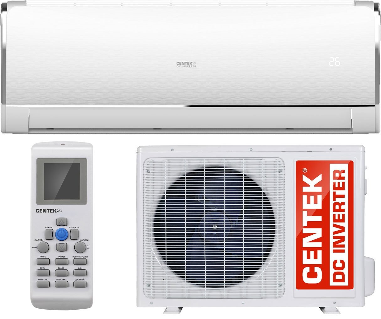 

Кондиционер CENTEK CT-65Q09 WIFI