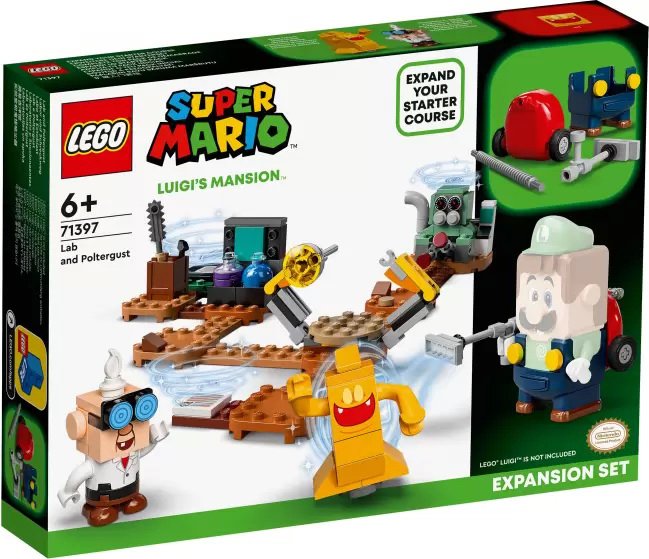 

Конструктор LEGO Super Mario 71397 доп. набор Luigi’s Mansion: лаборатория