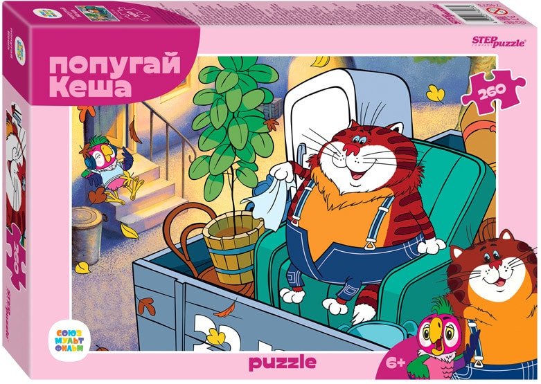 

Пазл Step Puzzle Попугай Кеша 74073 (260 эл)