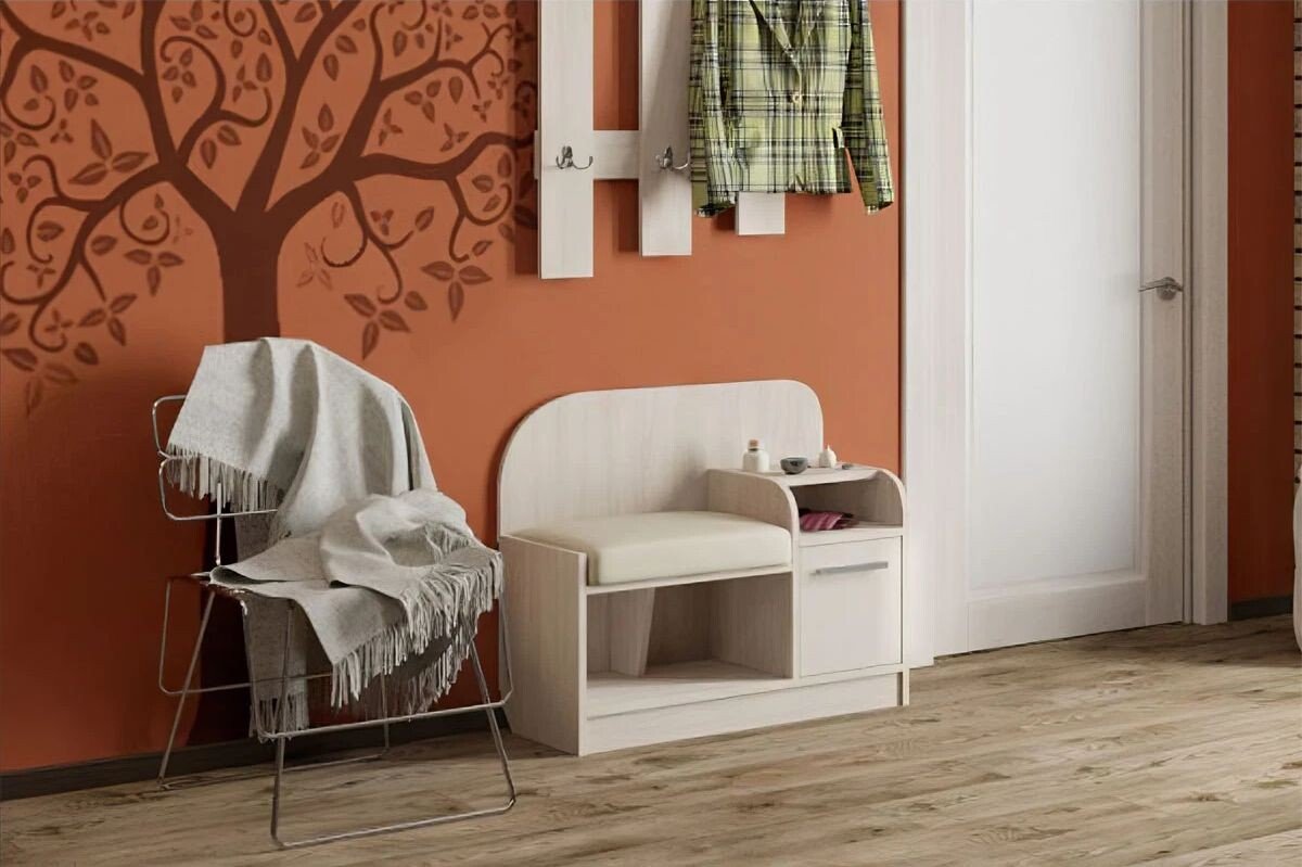 

Тумба для обуви Трия Арт Т1 Мини (ясень шимо)