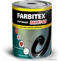 Лак Farbitex битумный БТ-577 0.4 кг