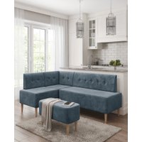 Интерьерное кресло MONOFIX Четт кресло (микровелюр/пыльно-голубой №26)