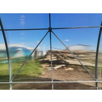 Теплица КомфортПром двухстворчатая 40x20/1 6x6 м (TitanPlast 3.8 мм)