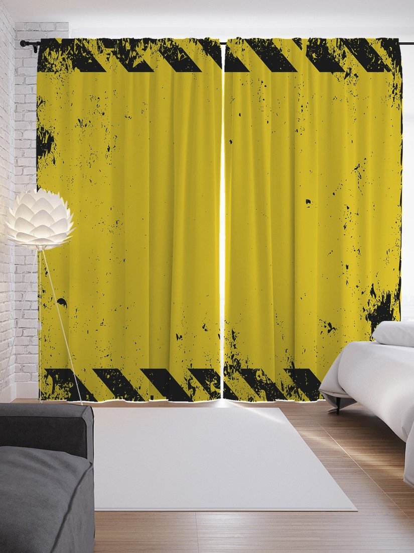 

Комплект штор JoyArty Запретная зона p_62546 (145x265)