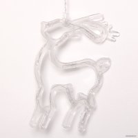 Гирлянда бахрома Серпантин Бахрома Волшебство 2.5 м 126 ламп LED (белый)