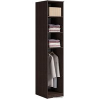 Шкаф-пенал Genesis Мебель Светлана (венге/дуб молочный)