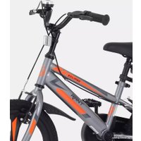 Детский велосипед Rant Eclipse 16 (серебристый)