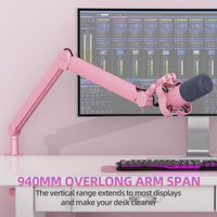 Стойка FIFINE BM66T (розовый)