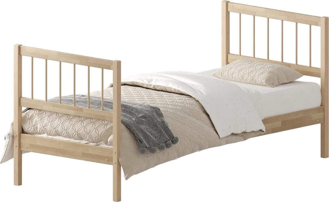 

Кровать Домаклево Лето 80x190+В4+В4 (натуральный)