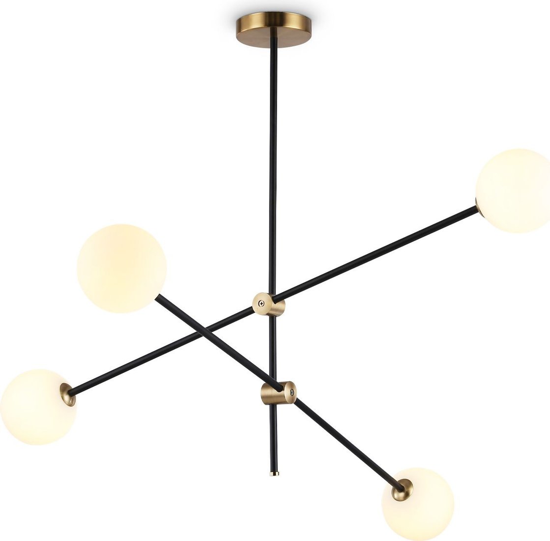 

Подвесная люстра Ambrella light Traditional TR2507/4 BK/BS