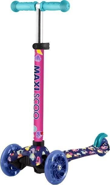 

Трехколесный самокат Maxiscoo Baby MSC-B072103PR (русалки)