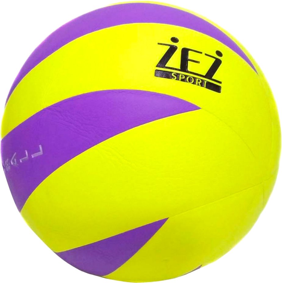 

Волейбольный мяч Zez BZ-1901 (5 размер, желтый/фиолетовый)