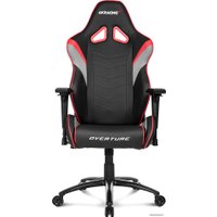 Игровое (геймерское) кресло AKRacing Overture (черный/красный)