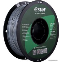 Пластик eSUN eTPU-95A 1.75 мм 1000 г (серый)