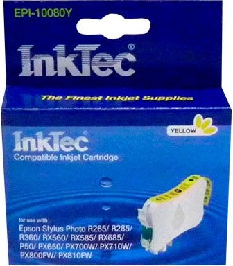 

Картридж InkTec EPI-10080Y (аналог Epson C13T08044010)