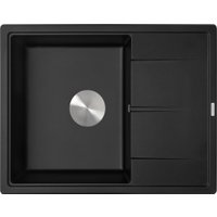 Кухонная мойка ZorG Rock 65 Premium black metallic