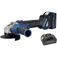 Угловая шлифмашина WATT WWS-18/125-1 BL 4.018.125.01 (с 2-мя АКБ)