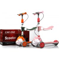 Трехколесный самокат RiverToys HB-T-66 (оранжевый)