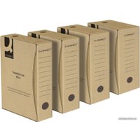 Коробка архивная Q-Connect KF15848 (150мм, коричневый)