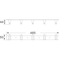 Планка с крючками Shevanik SG5751