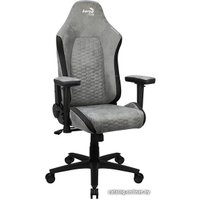 Игровое (геймерское) кресло AeroCool Crown AeroSuede (каменно-серый)