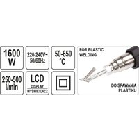 Промышленный фен Yato YT-82296