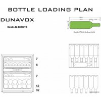 Винный шкаф Dunavox DAVG-32.80DB.TO