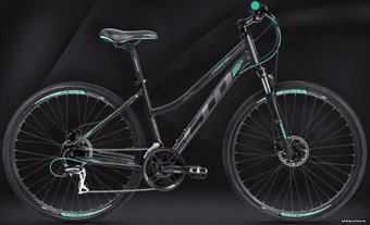 Велосипед LTD Crossfire 860 Lady 2022 (черный)