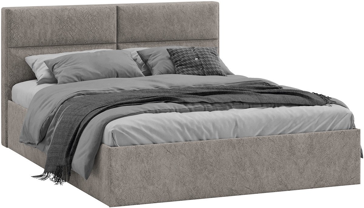 

Кровать Трия Глосс универсальный тип 1 160x200 (микровелюр Wellmart Latte)
