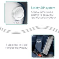 Детское автокресло Amarobaby Champion Isofix AMARO-2008CH-Se/Si (серый/синий)