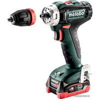 Дрель-шуруповерт Metabo PowerMaxx BS 12 Q 601037800 (с 2-мя АКБ 4 Ah, кейс)