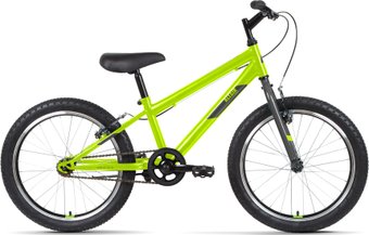 Детский велосипед Altair MTB HT 20 1.0 2022 (ярко-зеленый/серый)