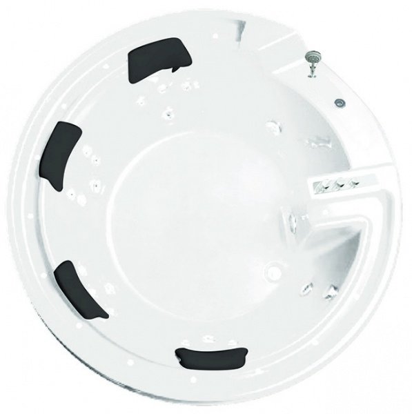 

Ванна Gemy G9090 B 190x190 (с гидромассажем)