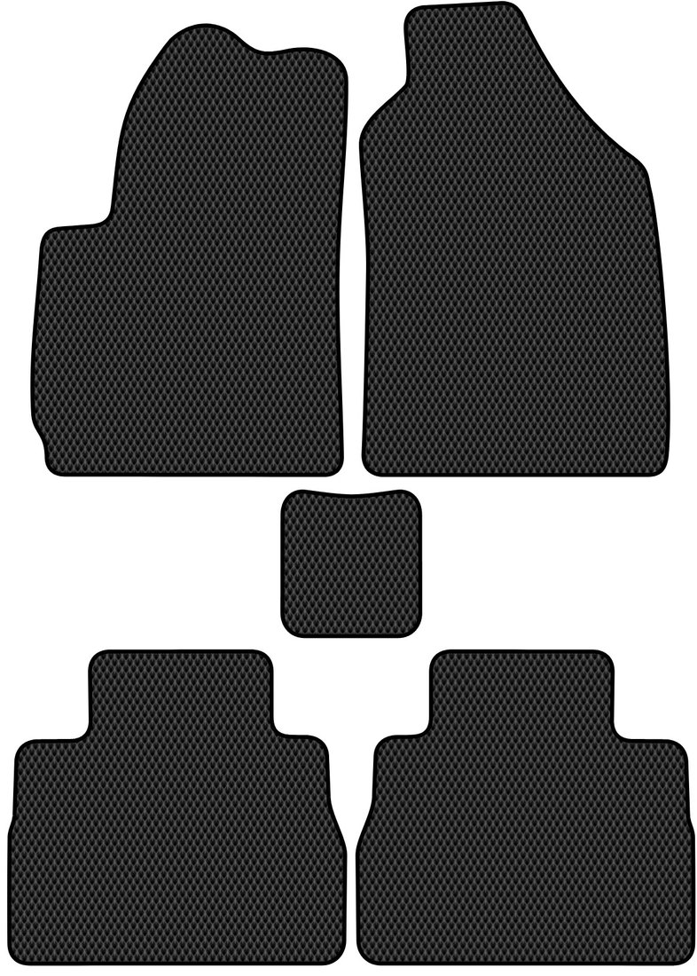 

Комплект ковриков для авто Alicosta Jetour X70 Plus I (suv) 2020 - Н.В. (черный, ромб)