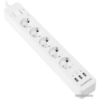 Сетевой фильтр Harper UCH-560 (белый)