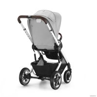 Коляска прогулочная «книга» Cybex Talos S Lux (SLV lava grey)