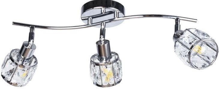 

Припотолочная люстра Lampex Crystal 3 824/3