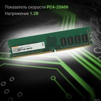 Оперативная память Digma 16ГБ DDR4 3200 МГц DGMAD43200016S
