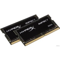 Оперативная память HyperX Impact 2x16GB DDR4 SO-DIMM PC4-19200 HX424S14IBK2/32