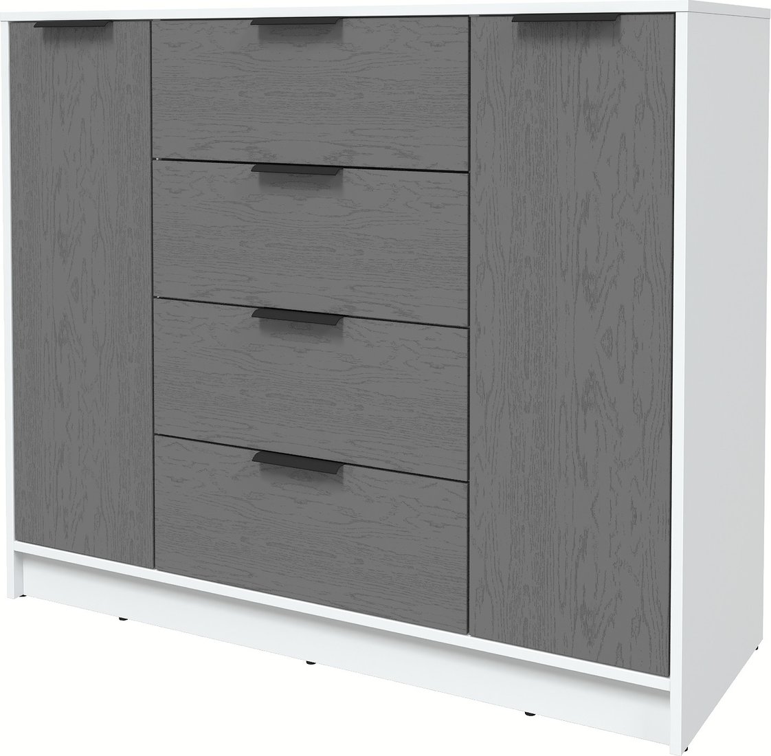 

Тумба Интерлиния Концепт КТ-Т120 Глосс (белый платинум/дуб серый)